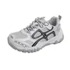 Sapatos de Pai Respiráveis Outono 2026 Femininos Leves Sola Macia Antiderrapantes Versáteis Esportivos Casuais Sapatos que Aumentam a Altura Bico Redondo