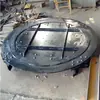 Plataforma Giratória de Trilho de Mineração Equipamento de Transporte e Manuseio de Mineração Rotação Multi-Ângulo e Troca Rápida Plataforma Giratória de Trilho de Mineração