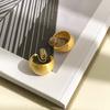 Pinza para Oreja con Textura de Alambrón Estilo Francés Sin Agujeros en las Orejas Pendientes de Moda para el Trabajo Versátiles Pinza para Oreja de Placa de Incienso Anti-mosquitos Ligera Lujo Sensación de Alta Gama
