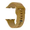 Pulseira de Relógio Esportiva de Silicone Colorida Sólida com Textura de Couro Adequada para Apple Watch Ultra 9876543210 Geração
