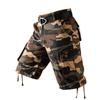 2025 Verano Pantalones Cortos de Algodón Delgado de Trabajo para Hombre Comercio Exterior Pantalones de Multi-bolsillos Transfronterizos Ropa Deportiva para Hombres de Mediana Edad y Mayores
