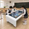 Esta Mesa de Centro Leão Máquina de Consulta por Toque Eletrônica Inteligente Capacitiva Mesa Escola LCD Tela de Publicidade Jogo Infantil Toque