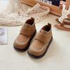 Botas Curtas Infantis, Botas de Solado Macio para Meninos, Novos Estilos Outono e Inverno 2026 Sapatos de Princesa para Bebê, Sapatos de Couro Estilo Coreano para Menininhas