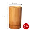 Soporte para palillos soporte de palillos de bambú comercial soporte para palillos de bambú para catering logo cadena de incienso soporte para palillos de bambú almacenamiento de palillos cubo de palillos a prueba de moho