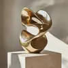 Adornos Modernos Simples Abstractos de Piedra Taihu Lujo Accesible Regalo de Inauguración Decoración para Sala de Estar Entrada de la Fortuna Gabinete de Vino