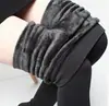 Pantalones de terciopelo perlado de otoño e invierno, leggings acolchados con forro polar, pantimedias color carne, pantalones cálidos para mujer, pantalones para los pies, venta al por mayor