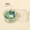 Pedra Bruta de Cristal Natural Pedras de Aromaterapia Sem Fogo Pedra Expansora de Aroma Recipiente de Desmagnetização Castiçal Ornato de Cristal de Aroma para Óleo Essencial de Interior em Casa