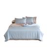 Conjunto de Cuatro Piezas Clase A LF Clase Lanjing Tencel para Maternidad e Infancia Conjunto de Cuatro Piezas de Lyocell Tencel para Dormir Desnudo Funda de Edredón Fresca