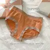 Estilo Celebridade Caixa de Presente com 10 Peças de Roupa Íntima Feminina Algodão Puro no Gancho Respirável Calcinhas de Cintura Média Laço Colorido Romântico