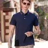 Festa Estudantil uniforme de classe roupa para atividade em grupo lapela manga curta roupa de trabalho camiseta verão masculina e feminina polo de meia manga