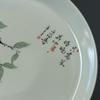 Plato de Fruta Gris Rústico Vintage, Bandeja para Postres, Soporte para Tetera de Cerámica, Base de Tazón con Tapa, Hogar Estilo Japonés Simple y Elegante Logo
