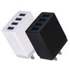 Cargador LED luminoso de 4 puertos para teléfono móvil Cargador 4USB cabezal de carga para teléfono móvil cargador de viaje entrega transfronteriza
