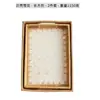 Bandeja de cáscara de ratán vietnamita, bandeja rectangular para frutas, cesta de ratán, cesta tejida para el desayuno, cesta de pan estilo japonés, cesta de bocadillos