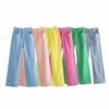 Ins Blogger Street Pantalones de Mezclilla Drapeados de Cintura Alta de Pierna Ancha Holgados Adelgazantes Rectos Lazy Estilo Coreano Pantalones Largos hasta el Piso