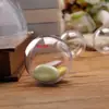 Decoración de Plástico Arreglo de Bola de Boda Bola Mall-Langer Venta al Por Mayor Acrílico Hueco Fábrica Bola CM 1002 Transparente
