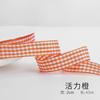 Rollo Grande Cinta de Cuadros Hecho a Mano Diadema DIY Cinta de Moño Flores Empaque de Regalo Cinta de Cuadros Houndstooth Venta al por Mayor