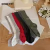 Nuevos calcetines para mujer 2026: Calcetines Largos de Mezcla de Lana para Otoño e Invierno con Textura de Patrón Ondulado para Pantorrilla