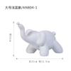 Criativo bonito cerâmica elefante ornamentos ins estilo interior casa decorações suaves sala de estar quarto decoração pequena
