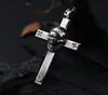 Van Silver Novos Produtos Atacado Pingente de Cruz de Caveira Feito à Mão Colar de Prata de Lei Retrô Japonês e Coreano Masculino Venda Especial