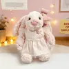 Solo Ropa de Muñeca/Ropa Hecha a Mano para Muñeca Conejo Jc Bonnie, Pijama, Vestido Mismo Estilo del Pequeño Libro Rojo, Conjunto para Muñeca de 32cm, Lindo