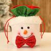 Corona Ming Dorada Decoraciones Navideñas Bolsa de Dulces Bolsa de Regalo Viejo Hombre Muñeco de Nieve Alce Bolsa de Manzana Decoración de Árbol de Navidad Lugar