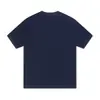 Camiseta Publicitária de Algodão Puro com Logo Personalizado de Manga Curta Roupa de Trabalho Uniforme de Turma Gola Redonda Camiseta Cultural Uniforme de Grupo Familiar