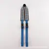 Correa para Bolso de Compras de Lujo de Nicho de Gama Alta con Rayas de Diamante Versátil Moda Extensible Ensanchada Correa de Hombro Ajustable Correa para Bolso