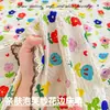 Modelo Nuevo 2026 Sábana de Hilo Puff con Borde Floral, Amigable con la Piel y Suave, Juego de Ropa de Cama para el Hogar de Tres Piezas: Sábana, Sábana ajustable y Funda de edredón