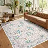 Alfombra de Sala de Estar Bohemio para Dormitorio, Alfombrilla Antideslizante para Mesita de Noche, Felpudo para Hotel B&B, Disponible en Amazon