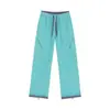 Pantalones cargo de softshell Dopamine para otoño, pantalones funcionales para exteriores a prueba de viento e impermeables tipo paracaidista para mujer, pantalones casuales rectos holgados