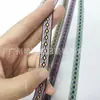 1,2cm Estilo Étnico Colorido Jacquard de Poliéster Rombos Fita Retrô Decoração de Casa Cinta para Mala Moda