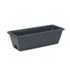 Horent vasos retangulares de plástico para cultivo de vegetais de médio e grande porte artefato de plantio de morango e vegetais para varanda doméstica fábrica atacado