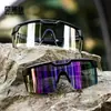 Gafas y Gafas de Ciclismo con Logo Personalizado de Venta Caliente Transfronterizas, Película Verdadera de Alta Calidad, Modelos Populares para Deportes al Aire Libre para Hombres y Mujeres
