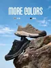Zapatos de senderismo para hombre color camello 2026 otoño e invierno nuevos zapatos deportivos con agarre anticolisión para hombre zapatos de senderismo casuales de suela gruesa