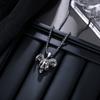 Diseño Original Collar con Cabeza de Oveja del Zodiaco Colgante de Personalidad de Moda Tendencia Gargantilla Accesorio Versátil de Gama Alta para Mujer