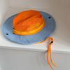 Sombrero para Niños 2025 Verano Niños y Niñas Sombrero para el Sol Bordado Elegante Serie para Padres e Hijos Sombrero de Pescador Sombrero para el Sol con División de Color