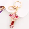 Llavero de Cachorro de la Suerte Incrustado de Diamantes para Coche Colgante Creativo Lindo para Bolsos de Mujer Anillo de Llavero de Metal Regalo AliExpress