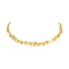 Collar de Corazón con Lentejuelas y Borlas Transfronterizo Europeo y Americano Cadena para Clavícula Minimalista Simple de Moda Joyería Versátil de Temperamento Nicho