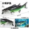 Simulação de Animal Marinho Peixe Modelo Brinquedo Salmão Salmão Robalo de Boca Grande Atum Aquário Paisagem Decoração