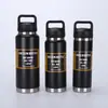 Suministro Exclusivo Transfronterizo de Vasos Aislados de Acero Inoxidable 304, Botellas de Agua Portátiles para Senderismo al Aire Libre, Botellas Aisladas Grandes para Exteriores