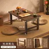 Mesa de Bay Window, Mesa Pequena, Mesa de Chá Tatami Japonês, Mesa Kang, Mesa de Café Dobrável, Mesa Kang, Mesa Baixa de Chão para Varanda, Mesa Baixa para Peitoril de Janela