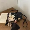 Bolso de almohada de lunares único y versátil para niñas, bolso de mano de moda, nuevo modelo de verano 2026, lindo bolso cruzado