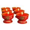 Lámpara Fortune Wangfu Fuwang Vela de Mantequilla Adoración Lámpara de Metal Hogar Sin Humo Celebración de Año Nuevo Changming Sacrificio