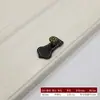 Manija de Cuero para Cajón de Armario Creativo Nórdico Accesorios de Cuero para Puerta de Gabinete Minimalista Moderno Tira de Cuero Marrón Manija de Cuero