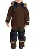 Novo Macacão de Ski Infantil de Uma Peça para Uso Externo no Inverno, Resistente ao Frio e ao Vento, Macacão de Ski Espesso, Quente e Luminoso para Homens e Mulheres