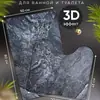 Juego de Dos Alfombrillas de Baño Absorbentes Antideslizantes Resistentes al Desgaste con Patrón de Mármol de Tierra de Diatomeas, Alfombrilla para Pies, Alfombrilla para Entrada, Estilo Lujo Ligero