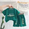 Ropa de Verano para Niños Estilo Coreano de Dibujos Animados Nueva Moda de Verano Estilo Coreano Ropa de Verano para Niños Ropa para Niños de Moda
