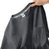 Camiseta para Hombre de Color Sólido Base Pesada Estilo Japonés Moderna de Manga Corta Holgada con Bolsillo Simple Versátil