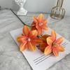 Nueva simulación 3D3 cabeza Jingning Magnolia doble magnolia salón de bodas suave floral a juego flores decorativas