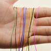 Hilo Elástico de Cristal Plano de Colores Hilo para Pulseras DIY Enhebrado de Cuentas Resistente al Desgaste Cordón para Joyería de Alta Elasticidad Venta al por Mayor